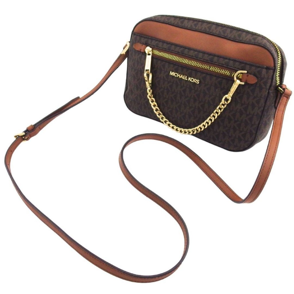 Michael Kors Shoulder Bag Brown Beige Women 35s1gttc9b Authentic Secondhand
